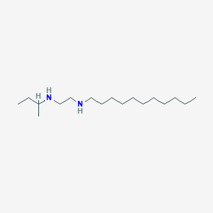 molecular formula C17H38N2 B14217875 N~1~-(Butan-2-yl)-N~2~-undecylethane-1,2-diamine CAS No. 627522-01-4
