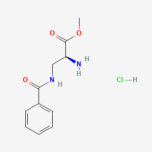 (S)-Methyl 2-amino-3-benzamidopropanoate hydrochloride