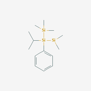 molecular formula C14H27Si3 B14218030 CID 78068267 
