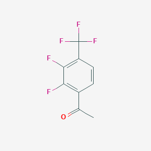 1-(2,3-Difluoro-4-(trifluoromethyl)phenyl)ethanone