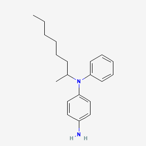 molecular formula C20H28N2 B14218094 N~1~-(Octan-2-yl)-N~1~-phenylbenzene-1,4-diamine CAS No. 548477-06-1