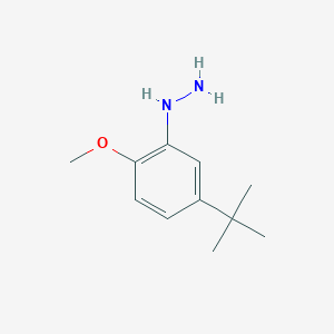 (5-Tert-butyl-2-methoxy-phenyl)-hydrazine