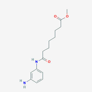 Methyl 8-(3-aminophenylamino)-8-oxooctanoate