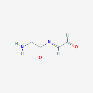 molecular formula C4H6N2O2 B14218248 N-(2-Oxoethenyl)glycinamide CAS No. 824421-14-9