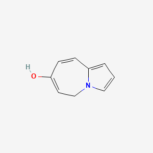 molecular formula C9H9NO B14218263 5H-Pyrrolo[1,2-a]azepin-7-ol CAS No. 761354-48-7