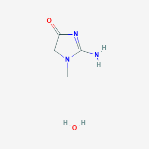 molecular formula C4H9N3O2 B14218668 Creatinine monohydrate 