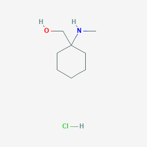 [1-(Methylamino)cyclohexyl]methanol hydrochloride