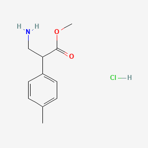 Methyl 3-amino-2-(4-methylphenyl)propanoate hydrochloride