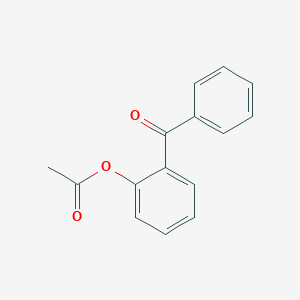molecular formula C15H12O3 B142188 2-Acetoxybenzophenone CAS No. 138711-39-4
