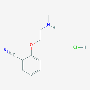2-[2-(Methylamino)ethoxy]benzonitrile hydrochloride