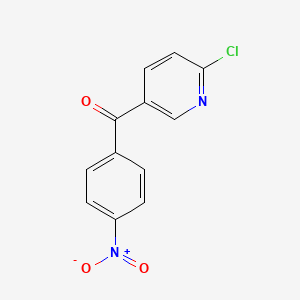 2-Chloro-5-(4-nitrobenzoyl)pyridine
