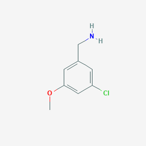 1-(3-Chloro-5-methoxyphenyl)methanamine