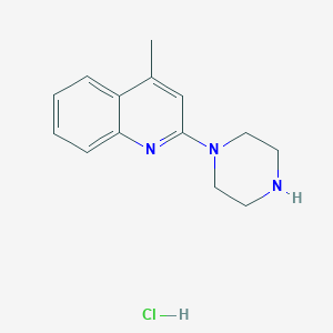 4-Methyl-2-(piperazin-1-yl)quinoline hydrochloride