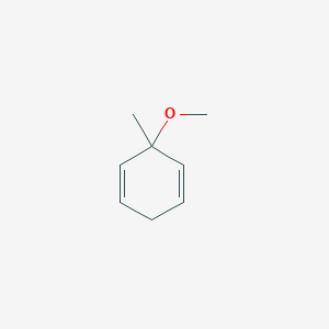 molecular formula C8H12O B14219080 3-Methoxy-3-methylcyclohexa-1,4-diene CAS No. 828248-65-3