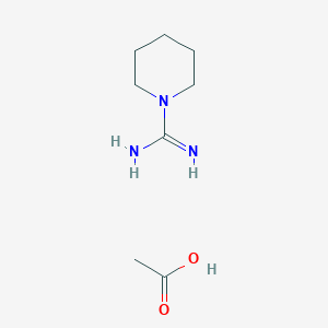 Piperidine-1-carboximidamide acetate