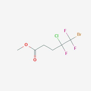 Methyl 5-bromo-4-chloro-4,5,5-trifluoropentanoate