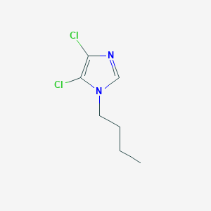 molecular formula C7H10Cl2N2 B14219221 1-Butyl-4,5-dichloro-1h-imidazole CAS No. 832154-99-1