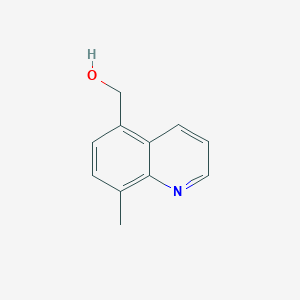 molecular formula C11H11NO B1421927 (8-Methylquinolin-5-yl)methanol CAS No. 120139-91-5