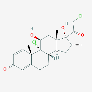 molecular formula C22H28Cl2O4 B142194 Mometasone CAS No. 105102-22-5