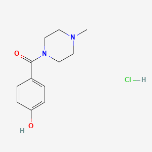 4-[(4-Methylpiperazin-1-yl)carbonyl]phenol hydrochloride