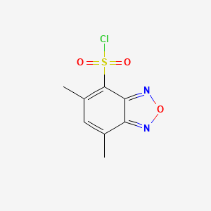 5,7-Dimethyl-2,1,3-benzoxadiazole-4-sulfonyl chloride