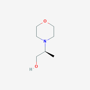 molecular formula C7H15NO2 B1421968 (2S)-2-(吗啉-4-基)丙醇 CAS No. 1352306-49-0