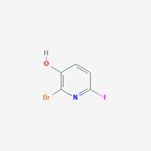 molecular formula C5H3BrINO B142197 2-Bromo-6-iodopyridin-3-ol CAS No. 129611-32-1