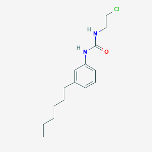 molecular formula C15H23ClN2O B14219786 N-(2-Chloroethyl)-N'-(3-hexylphenyl)urea CAS No. 803730-01-0