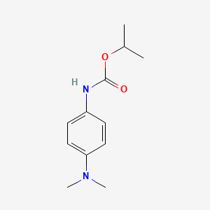 molecular formula C12H18N2O2 B14219986 Propan-2-yl [4-(dimethylamino)phenyl]carbamate CAS No. 629648-17-5