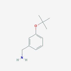 [3-(Tert-butoxy)phenyl]methanamine