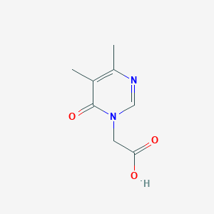 (4,5-dimethyl-6-oxopyrimidin-1(6H)-yl)acetic acid