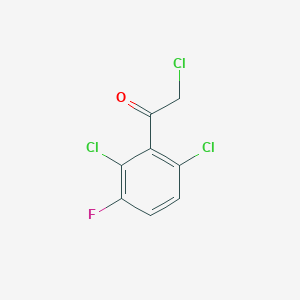 2-Chloro-1-(2,6-dichloro-3-fluorophenyl)ethanone