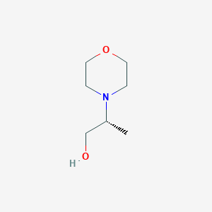 molecular formula C7H15NO2 B1422027 (2R)-2-(morpholin-4-yl)propan-1-ol CAS No. 1568171-26-5