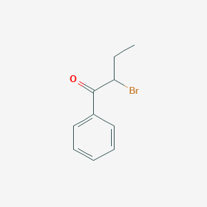 molecular formula C10H11BrO B142206 2-Bromo-1-phenylbutan-1-one CAS No. 877-35-0