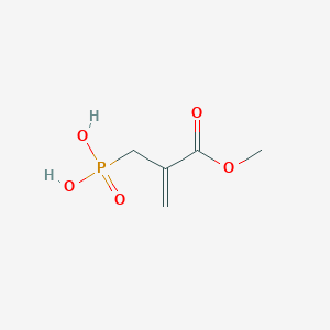 molecular formula C5H9O5P B1422061 Methyl 2-(phosphonomethyl)acrylate CAS No. 103528-51-4