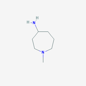 molecular formula C7H16N2 B1422075 1-Methylazepan-4-amine CAS No. 933741-93-6