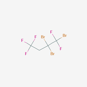 molecular formula C4H2Br3F5 B1422077 1,2,2-三溴-1,1,4,4,4-五氟丁烷 CAS No. 1309602-10-5