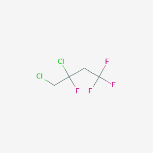 molecular formula C4H4Cl2F4 B1422078 3,4-Dichloro-1,1,1,3-tetrafluorobutane CAS No. 1227947-61-6