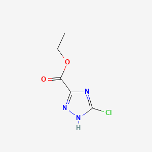Ethyl 5-chloro-1H-1,2,4-triazole-3-carboxylate
