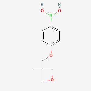 4-(3-Methyloxetan-3-YL)methoxyphenylboronic acid