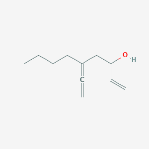 molecular formula C11H18O B14220868 5-Ethenylidenenon-1-EN-3-OL CAS No. 821782-57-4