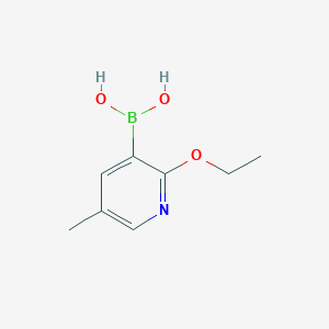 molecular formula C8H12BNO3 B1422091 (2-Ethoxy-5-methylpyridin-3-yl)boronic acid CAS No. 1162256-87-2