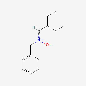molecular formula C13H19NO B14220965 N-Benzyl-2-ethylbutan-1-imine N-oxide CAS No. 823817-63-6