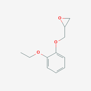 molecular formula C11H14O3 B142211 2-(2-Ethoxyphenoxymethyl)oxirane CAS No. 5296-35-5
