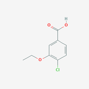 molecular formula C9H9ClO3 B1422112 4-Chloro-3-ethoxybenzoic acid CAS No. 97209-05-7