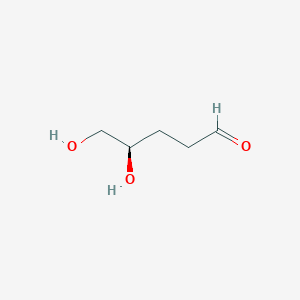 molecular formula C5H10O3 B14221146 (4R)-4,5-Dihydroxypentanal CAS No. 564469-25-6