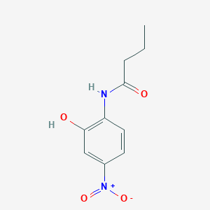 molecular formula C10H12N2O4 B14221246 N-(2-hydroxy-4-nitrophenyl)butanamide CAS No. 500991-88-8