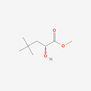 molecular formula C8H16O3 B14221479 methyl (2R)-2-hydroxy-4,4-dimethylpentanoate CAS No. 498555-74-1