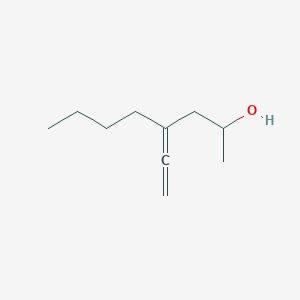 molecular formula C10H18O B14221483 4-Ethenylideneoctan-2-OL CAS No. 821782-56-3