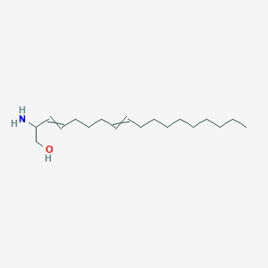 molecular formula C18H35NO B14221690 2-Aminooctadeca-3,8-dien-1-OL CAS No. 824395-55-3